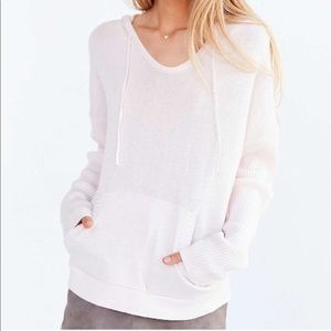 BDG Baby Pink Knit Hoodie